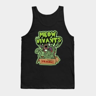 La nuit des Meow-Vivants Tank Top